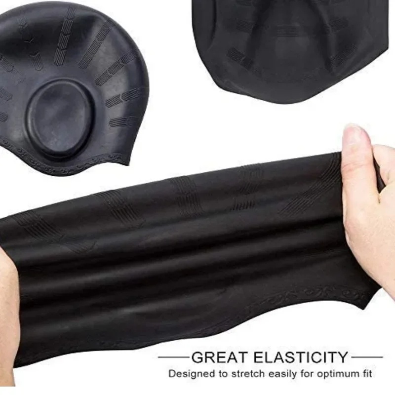 Silicone Swimming Cap for Men  – Swim Hat Silicone recenzja i cena