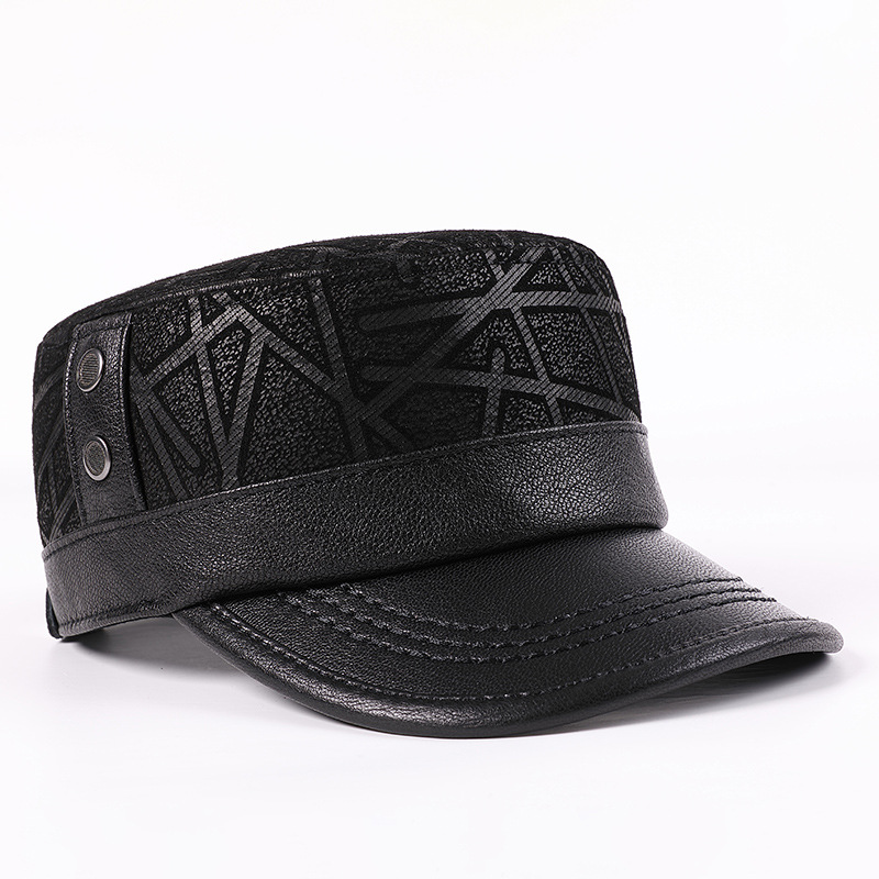New Autumn Winter Genuine Leat – Snapback Hat Flat recenzja i cena