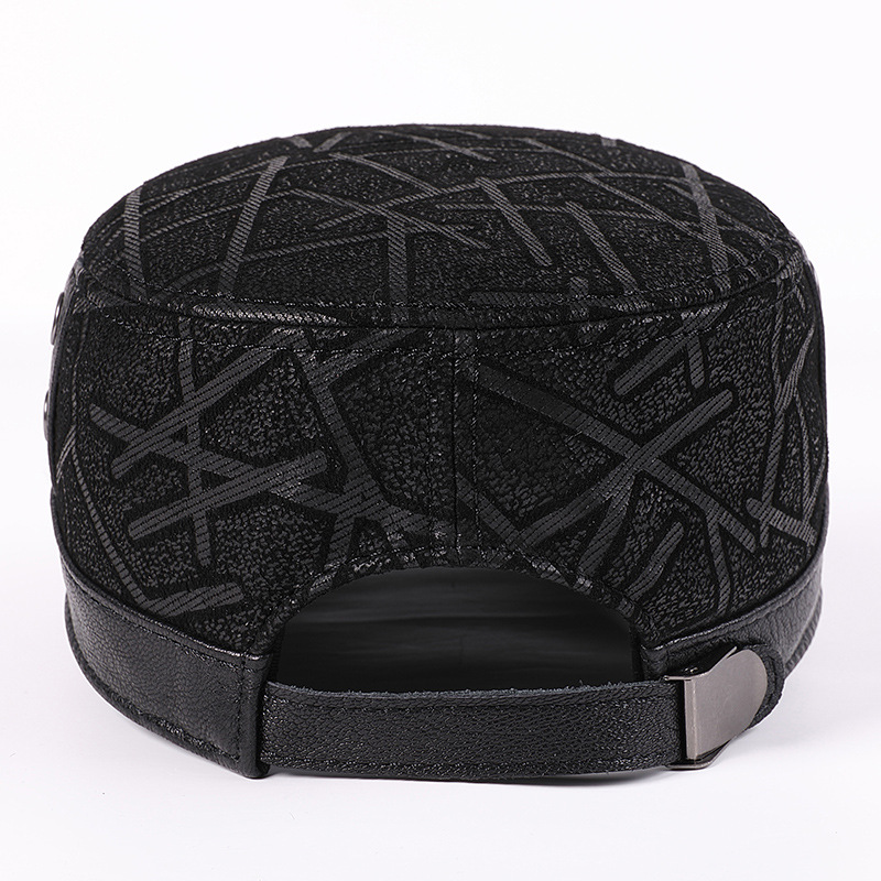 New Autumn Winter Genuine Leat – Snapback Hat Flat recenzja i cena