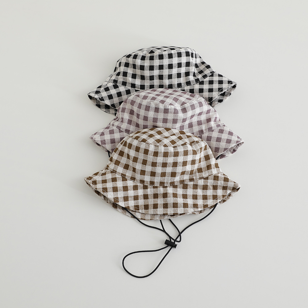 Wide Brim Autumn Sun Hat Baby  – Bucket Hat Cotton recenzja i cena