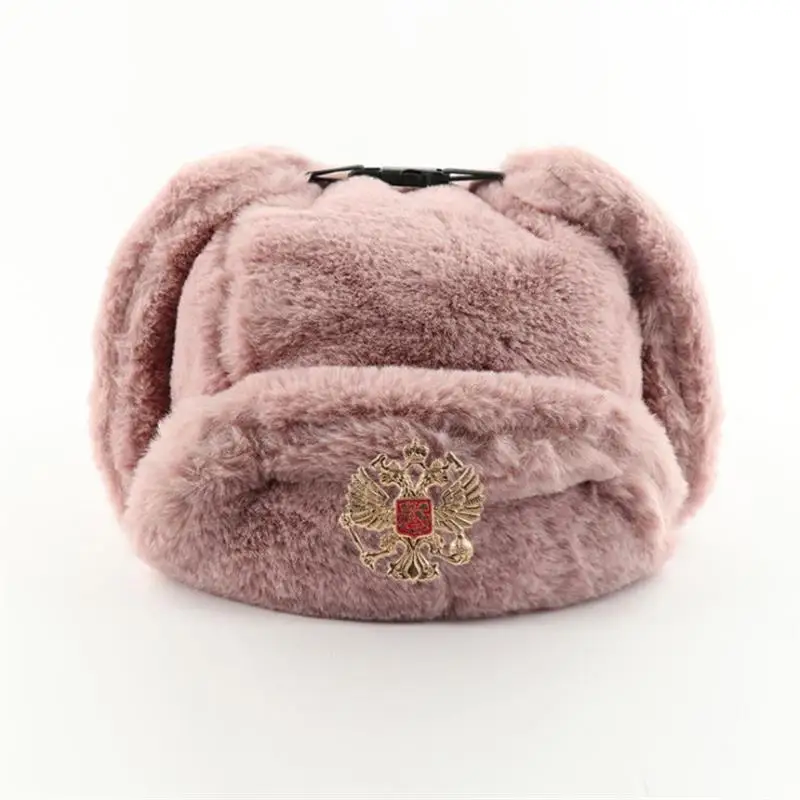 Soviet Badge Ushanka Men&Women – Winter Trapper Hat recenzja i cena