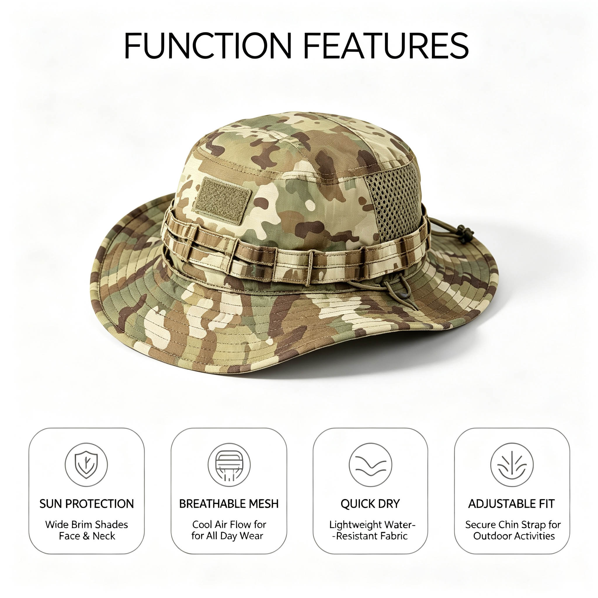 Tactical Boonie Hat for Men Su – Boonie Hat Tactical recenzja i cena