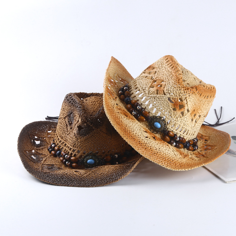 Spanish Retro Cowboy Straw Hat – Cowboy Hat Straw recenzja i cena