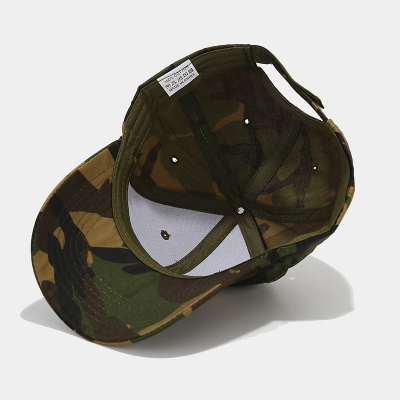 Woodland Camouflage Baseball C – Dad Hat Cotton recenzja i cena