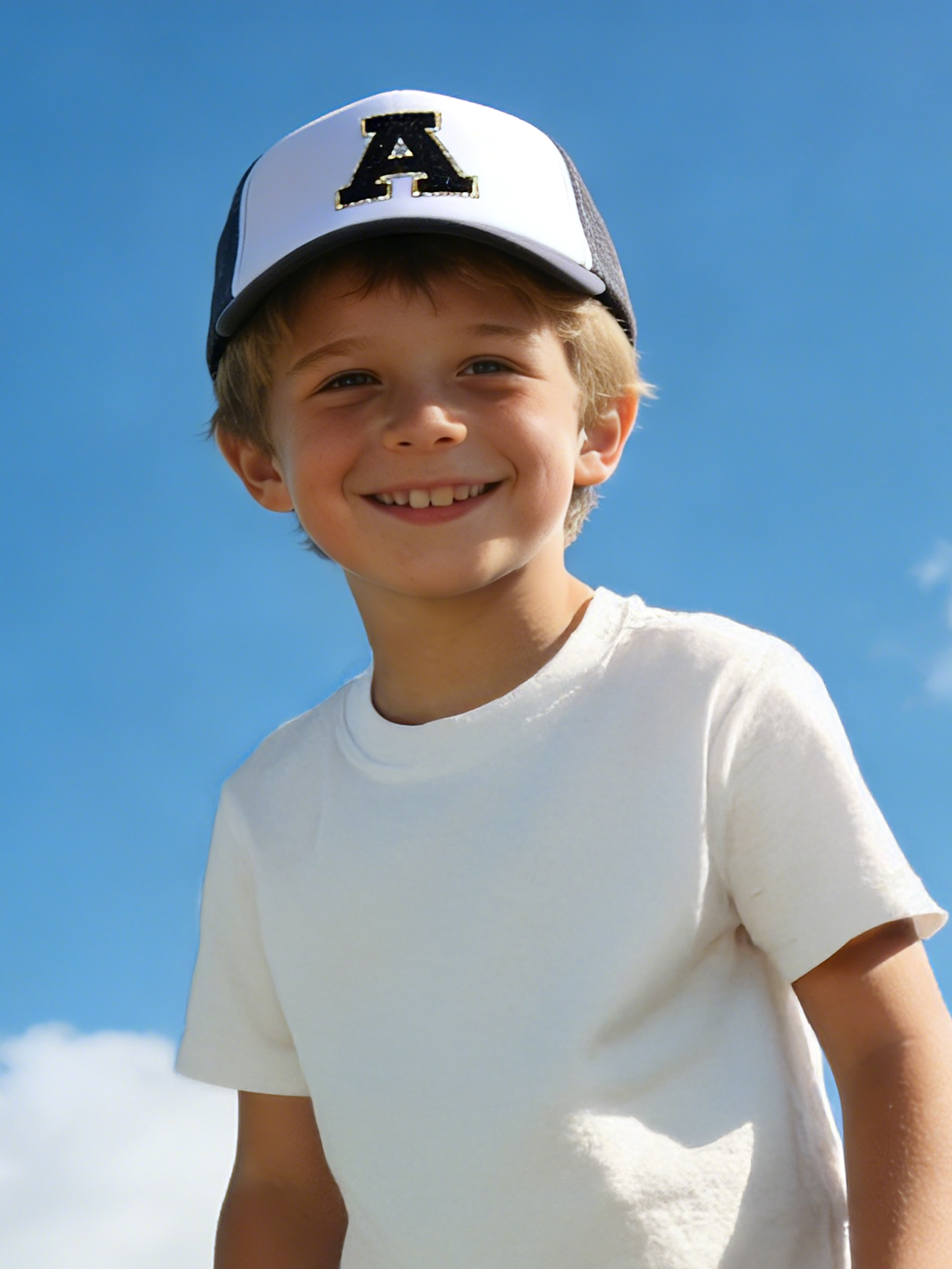 1pc Gray Hat With 26-Letter Pa – Visor Sun Hat recenzja i cena
