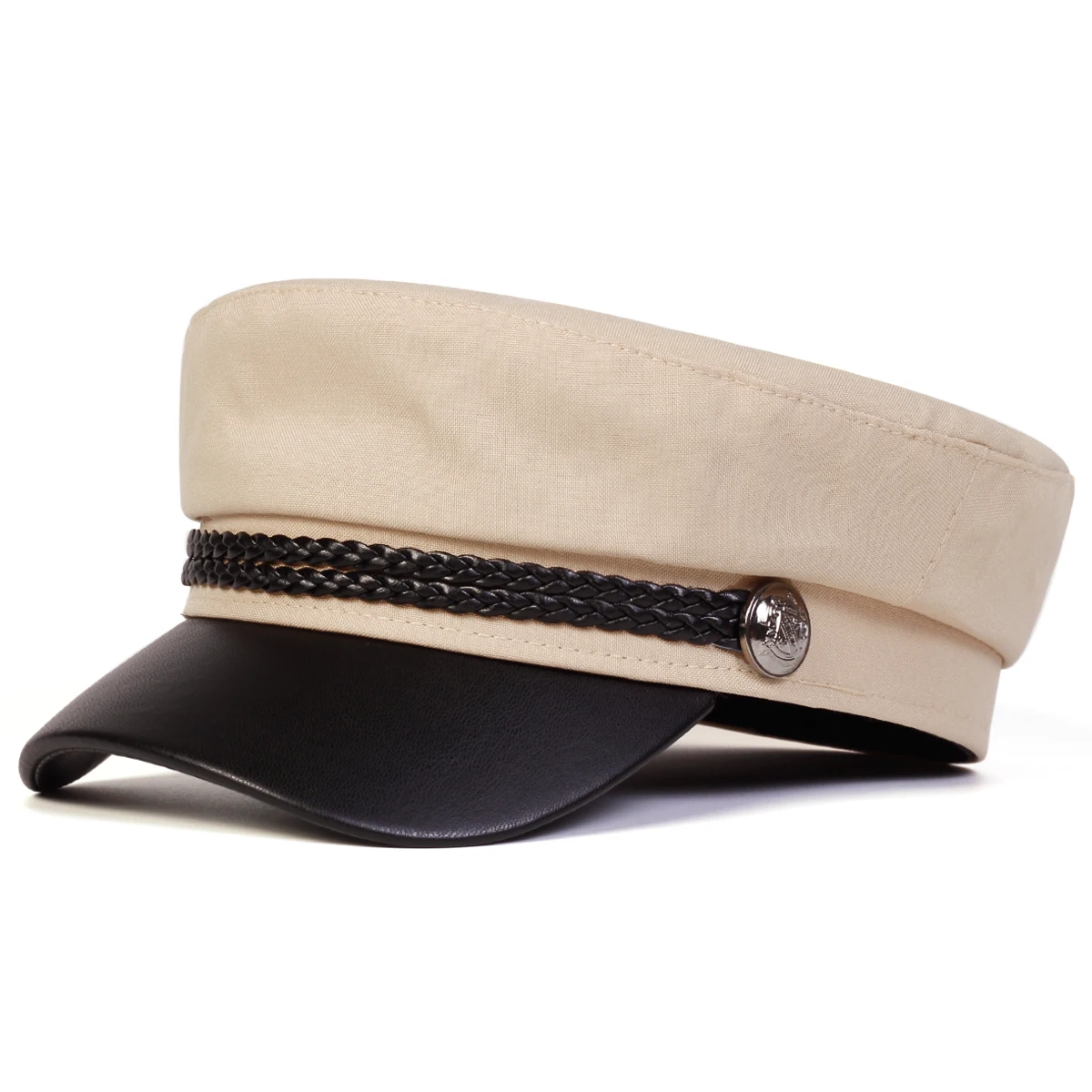 Unisex White Buckle Military H – Snapback Hat Flat recenzja i cena