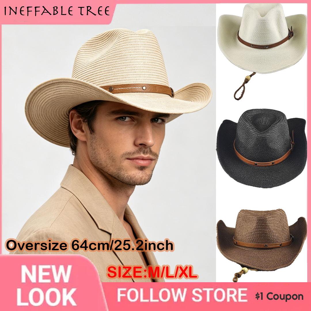 Oversize 64cm Cowboy Sunshade  – Cowboy Hat Straw recenzja i cena