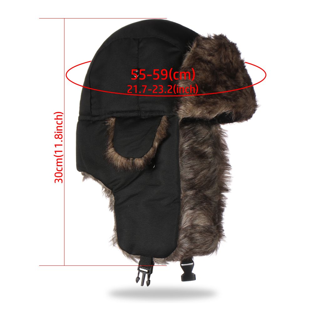 Warm Earflap Trapper Ski Hat W – Trapper Hat Ear Flap recenzja i cena