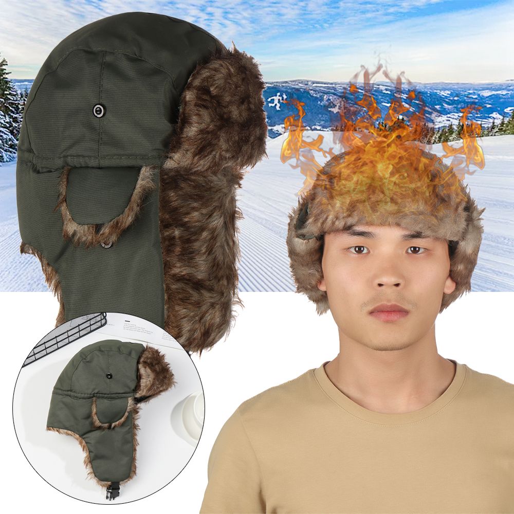 Warm Earflap Trapper Ski Hat W – Trapper Hat Ear Flap recenzja i cena