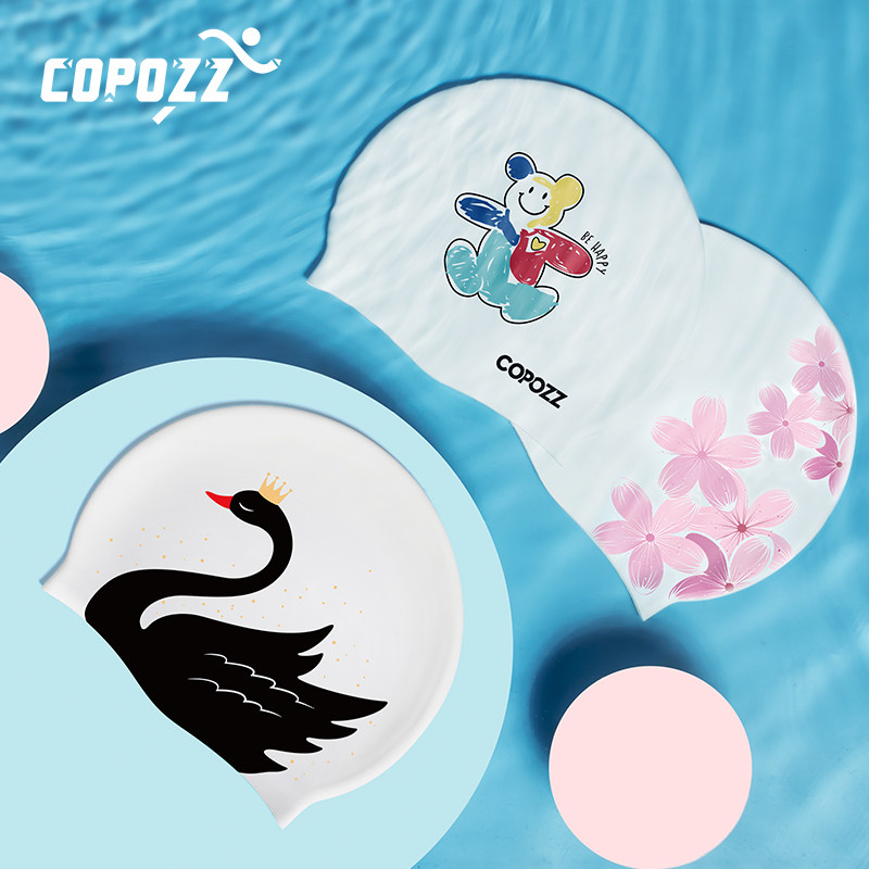 COPOZZ Women Men Silicone Swim – Swim Hat Silicone recenzja i cena
