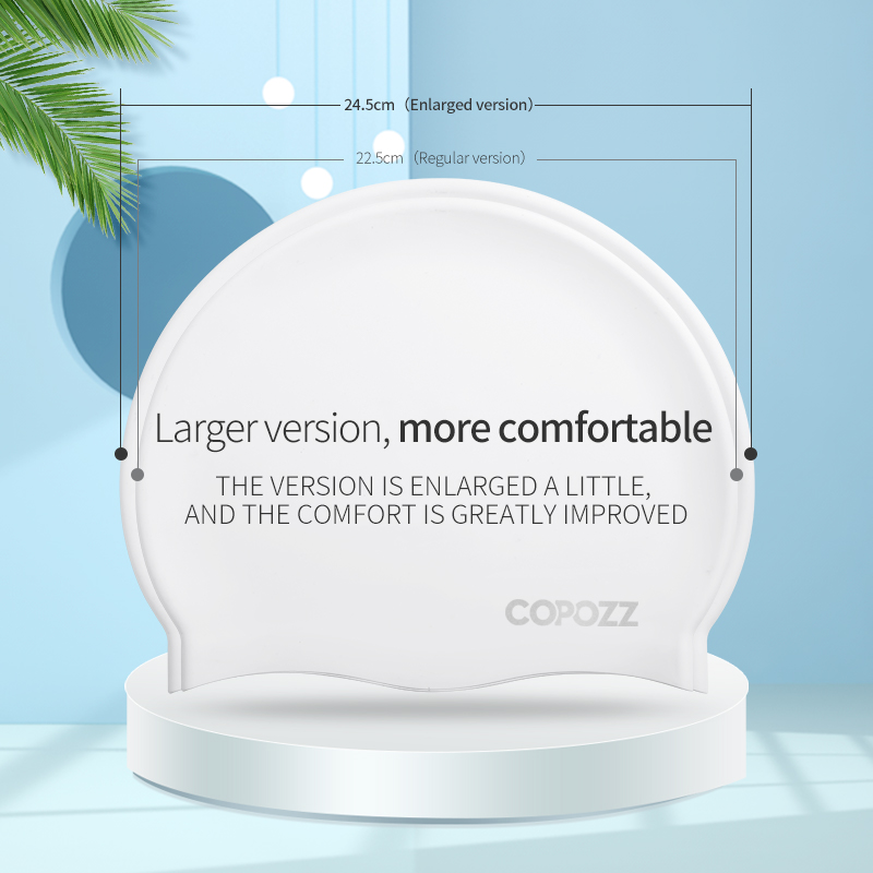 COPOZZ Women Men Silicone Swim – Swim Hat Silicone recenzja i cena