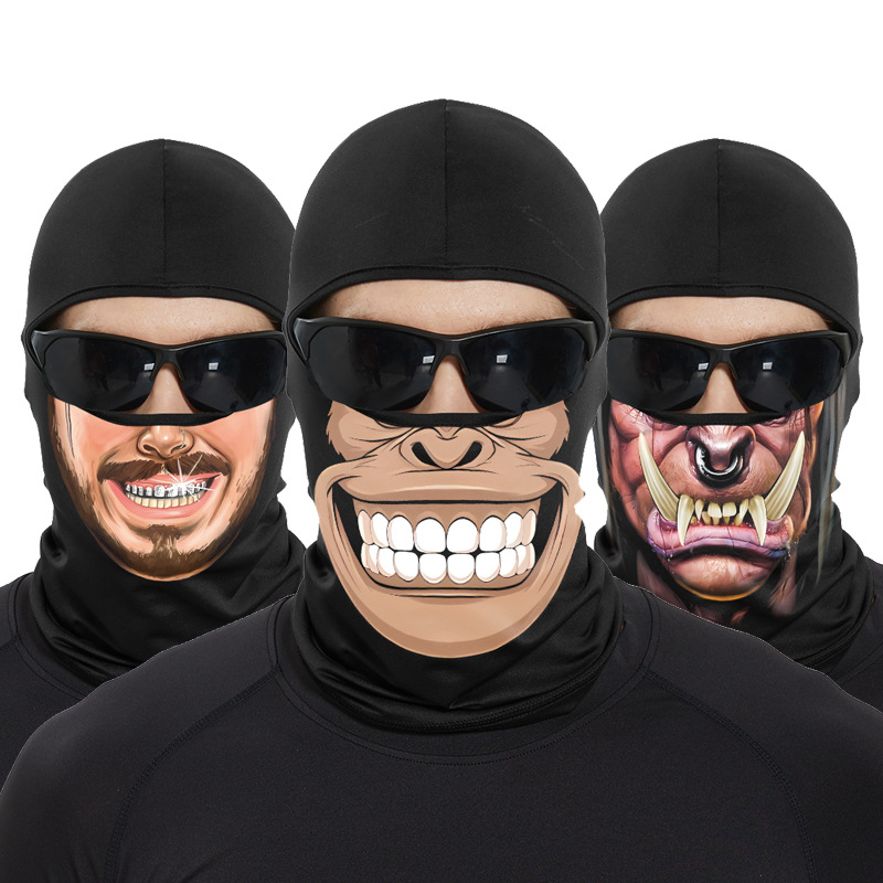 Funny Ape Mouth Skull Balaclav – Skull Cap Helmet Liner recenzja i cena