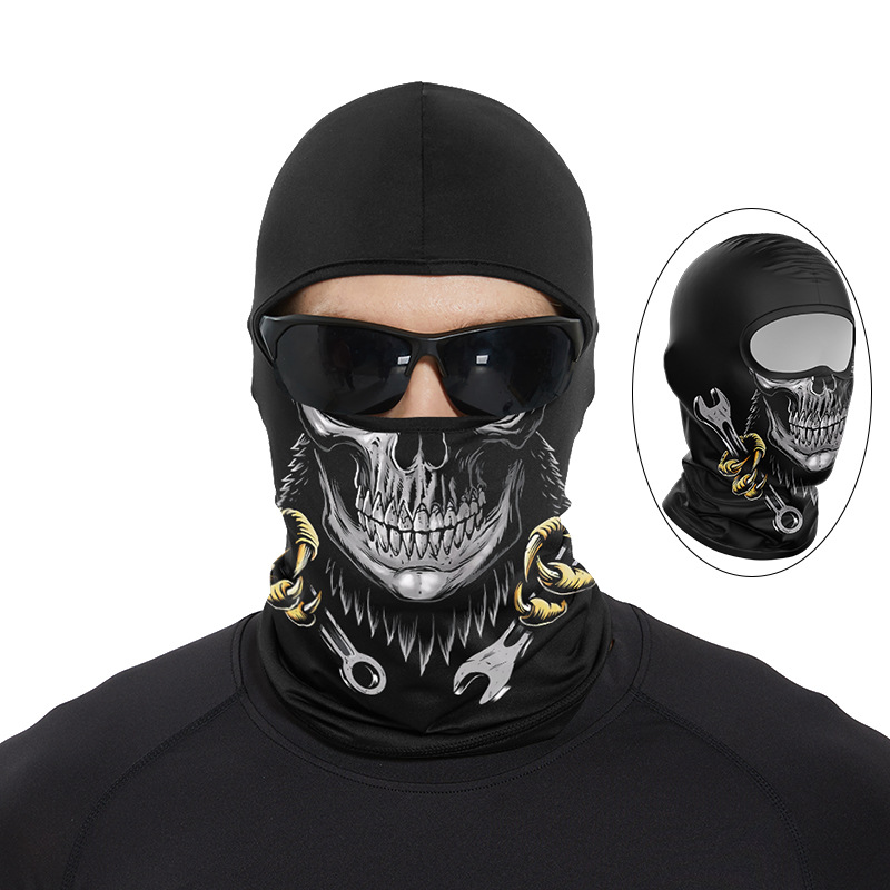 Funny Ape Mouth Skull Balaclav – Skull Cap Helmet Liner recenzja i cena