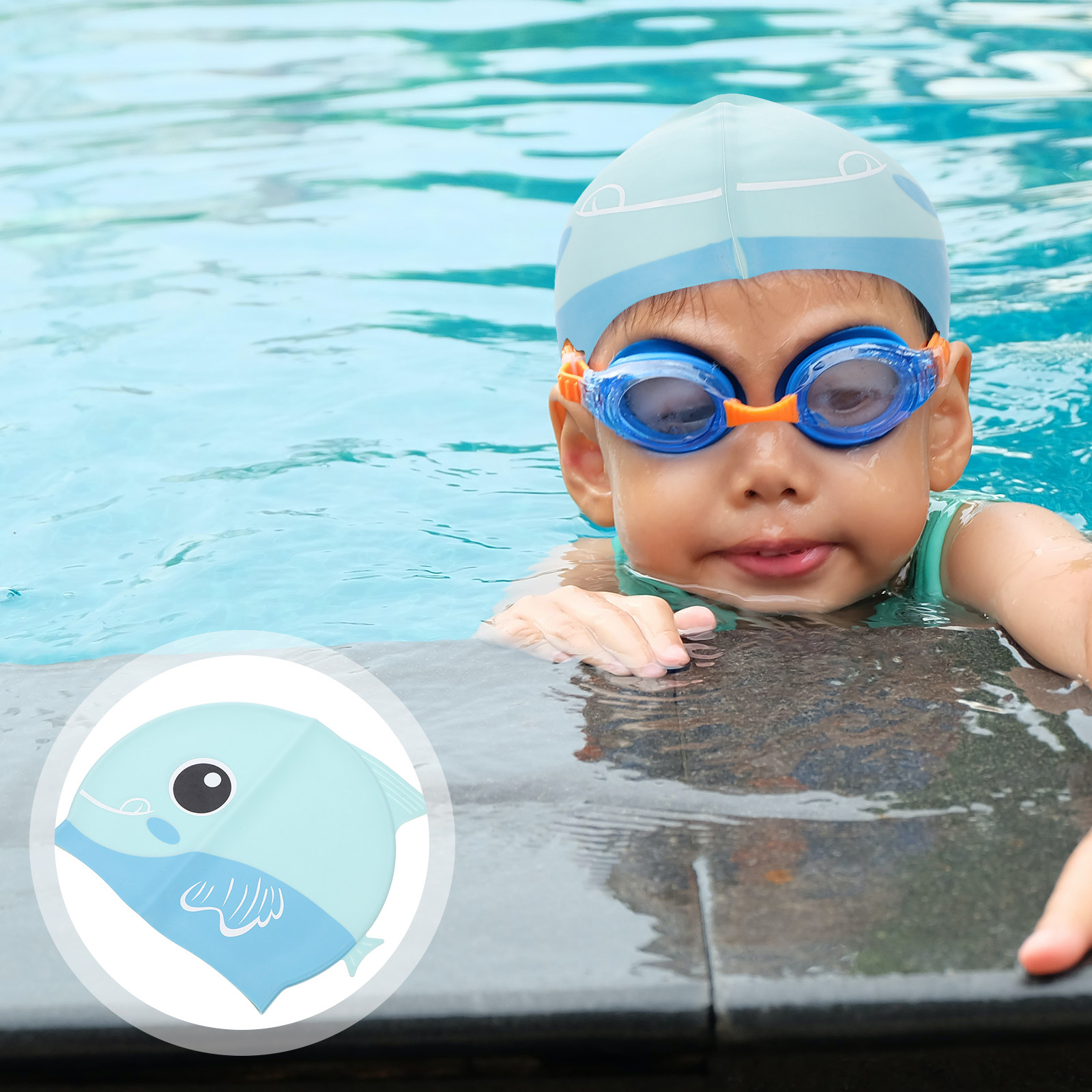 Silicone Swim Cap Cartoon Kids – Swim Hat Silicone recenzja i cena