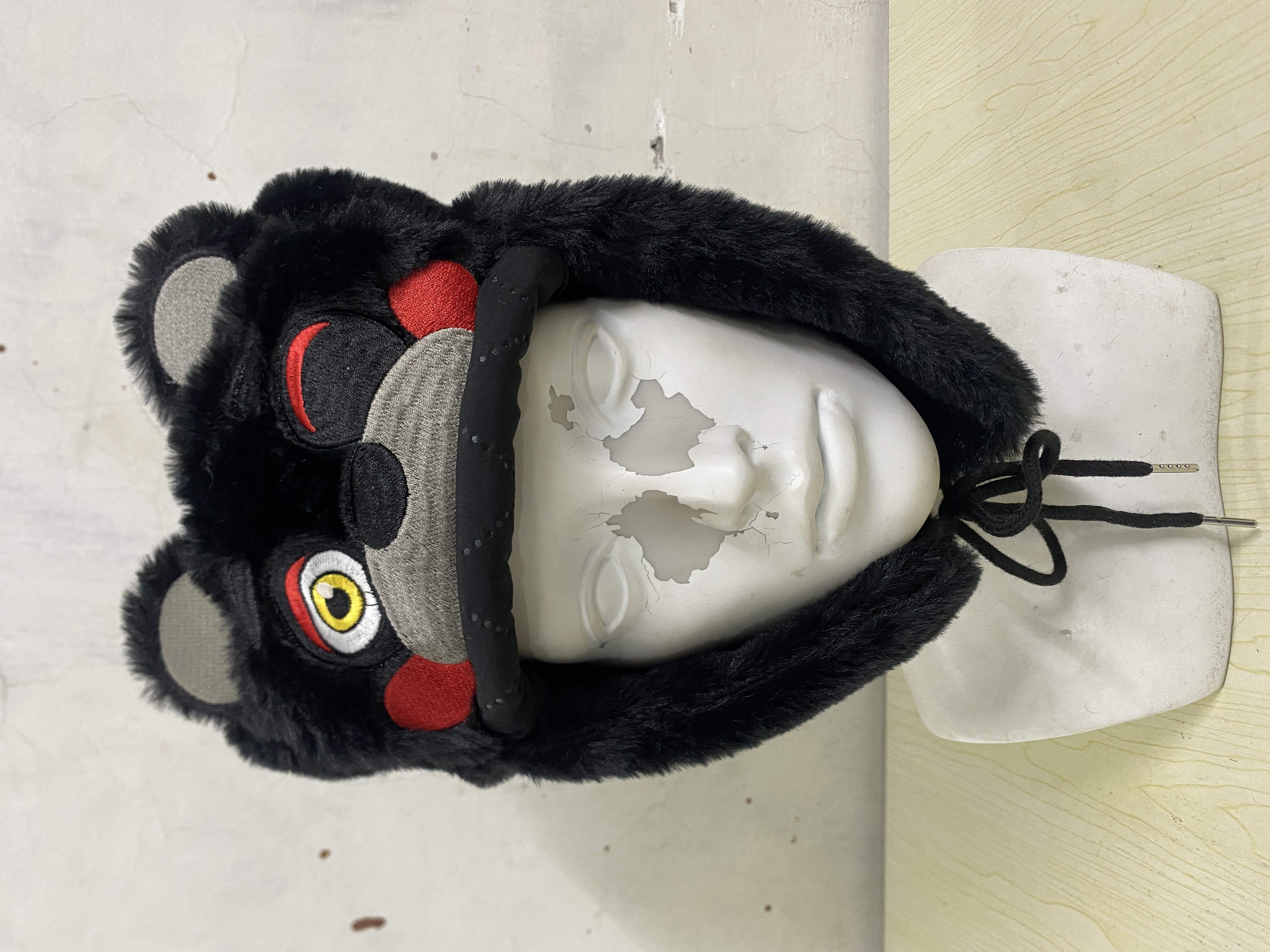 Y2K E-Girl Cute Bear Plush Tra – Winter Trapper Hat recenzja i cena