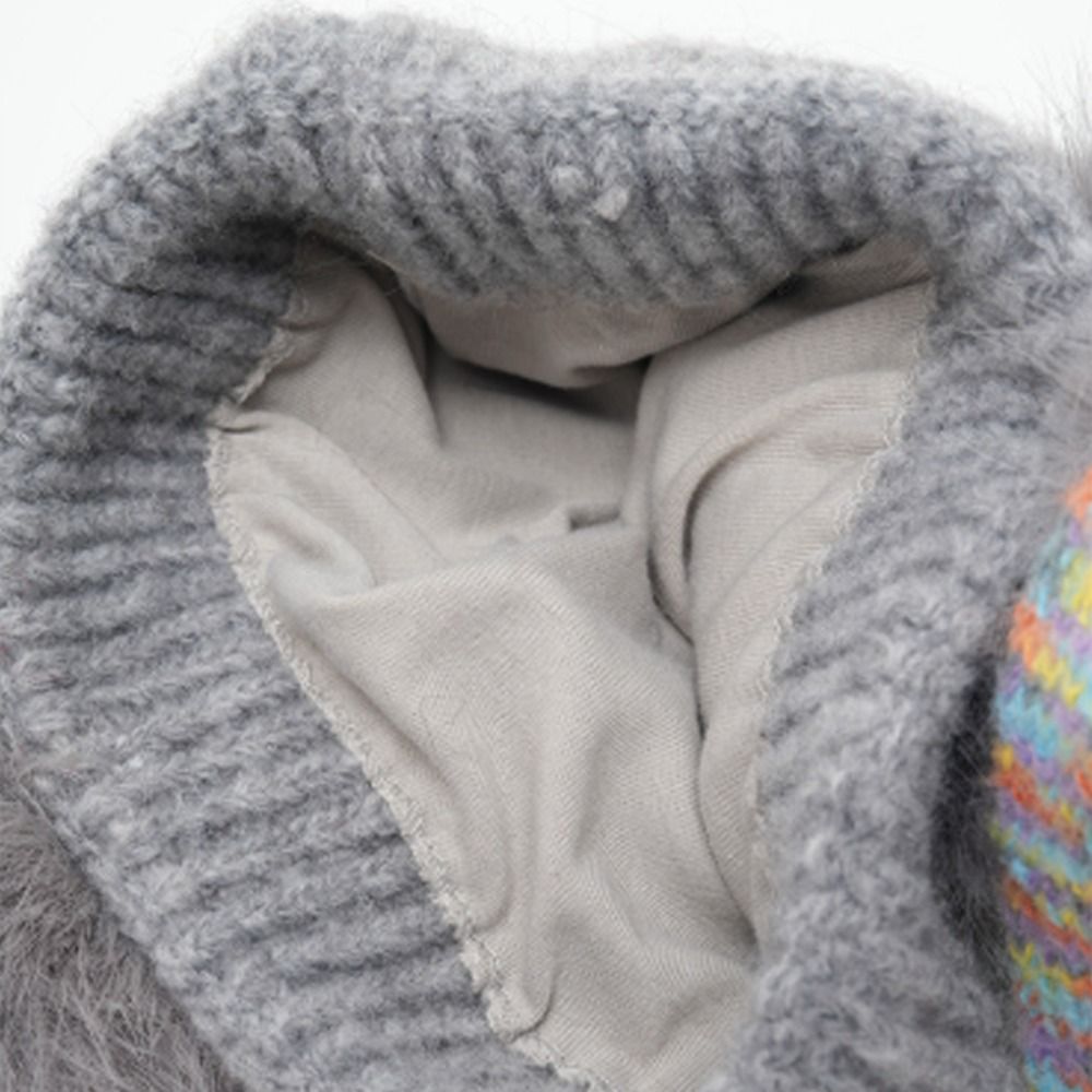 Retro Knit Ear Flap Beanie Cuf – Beanie Cuffed Knit recenzja i cena