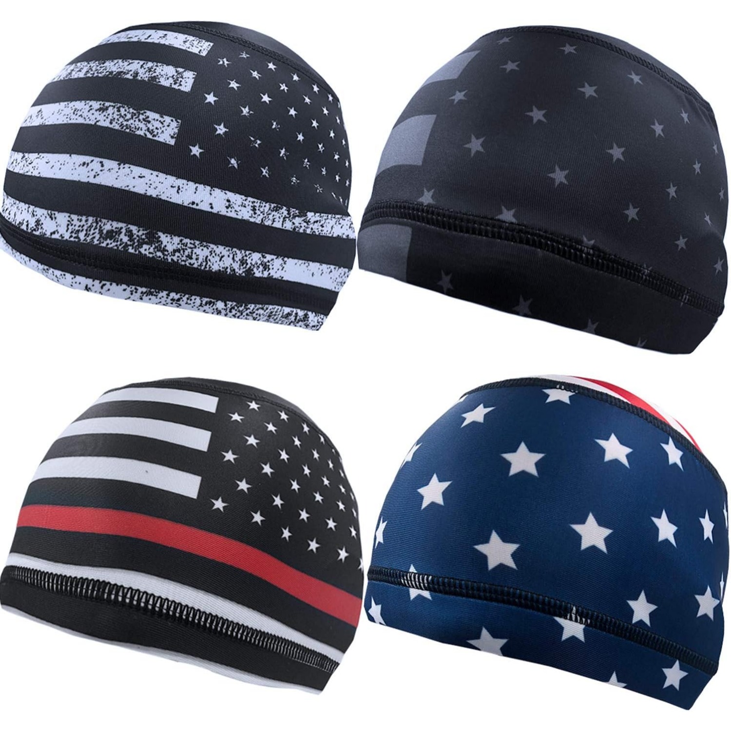 4x US Flag Skull Cap Helmet Li – Skull Cap Helmet Liner recenzja i cena