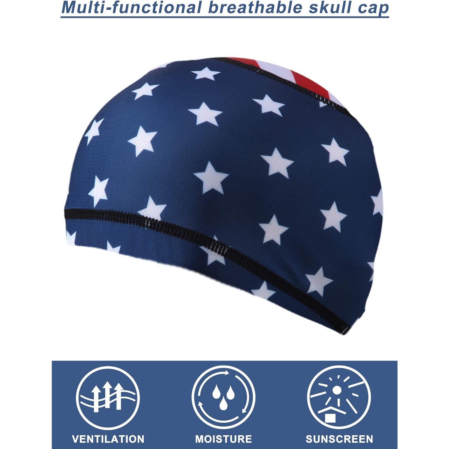 4x US Flag Skull Cap Helmet Li – Skull Cap Helmet Liner recenzja i cena