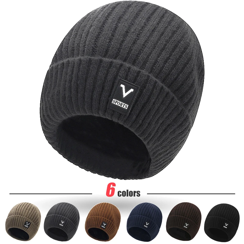 Beanie Men Slouchy Knit Skull  – Beanie Cuffed Knit recenzja i cena