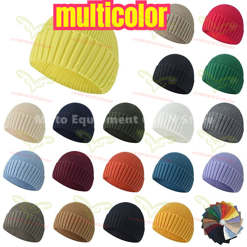 Autumn Winter Soft Knitted Bea – Beanie Cuffed Knit recenzja i cena