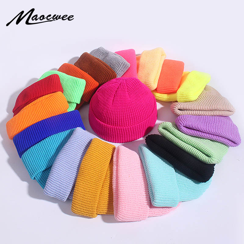 Unisex Winter Child Ribbed Kni – Beanie Cuffed Knit recenzja i cena