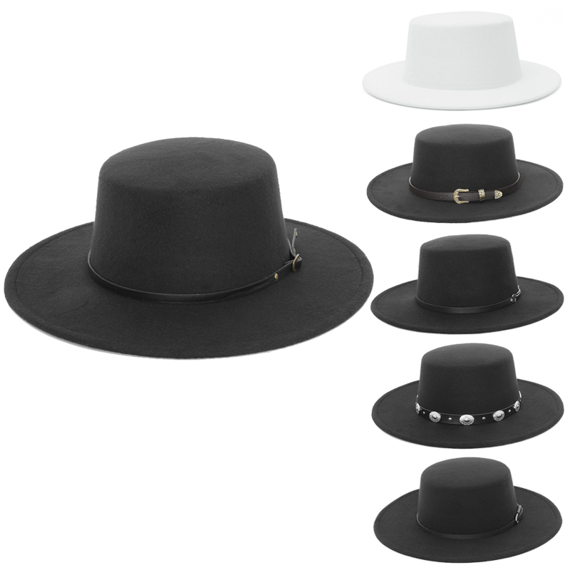 Elegant Wide Brim Fedora Hat f – Fedora Hat Wool recenzja i cena