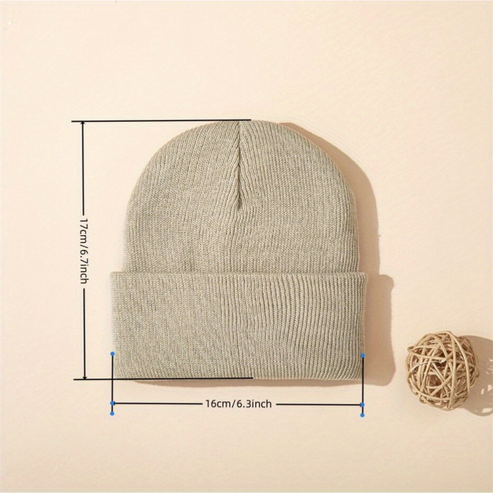 4pcs Baby Hat Knit Cuffed Bean – Beanie Cuffed Knit recenzja i cena