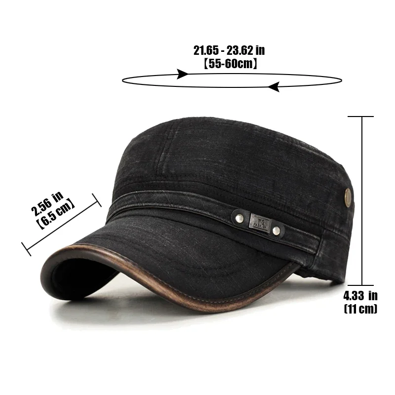 Leather Brim Washed Distressed – Dad Hat Cotton recenzja i cena