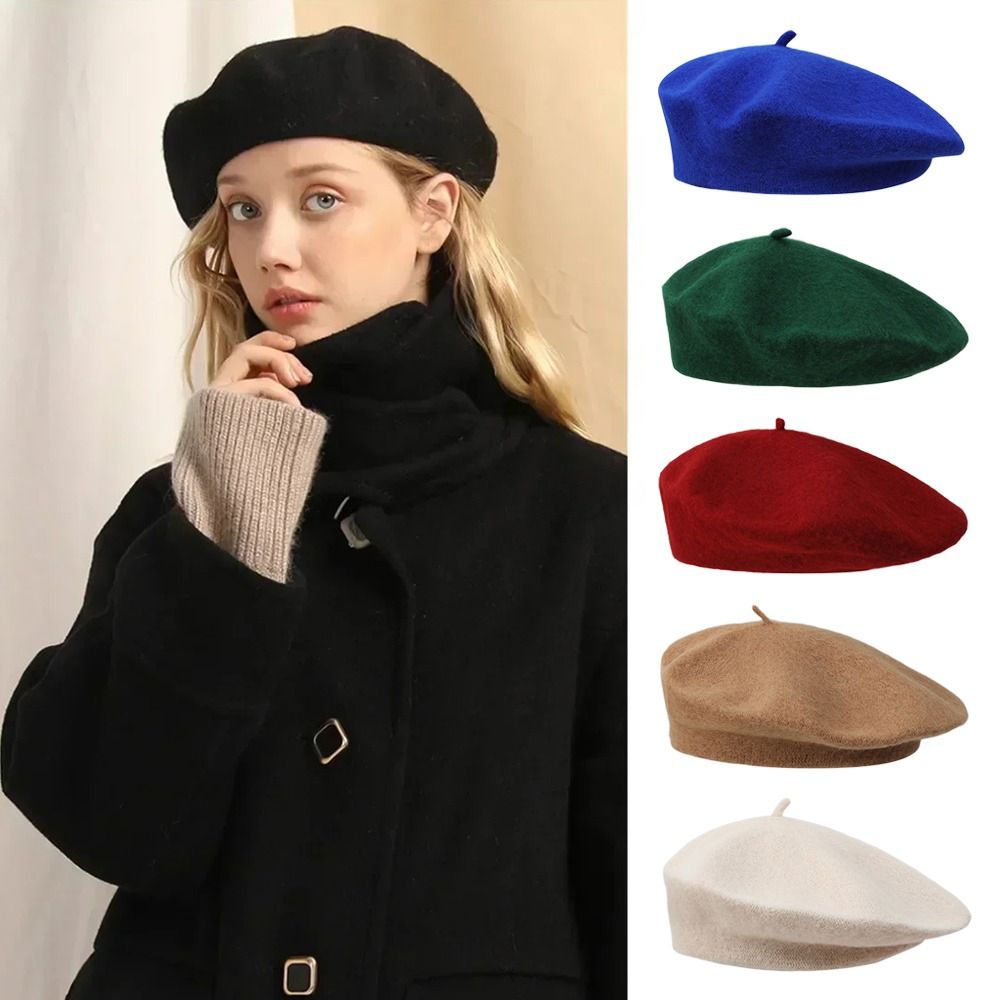 Autumn Winter Warm Wool Berets – Beret French Wool recenzja i cena