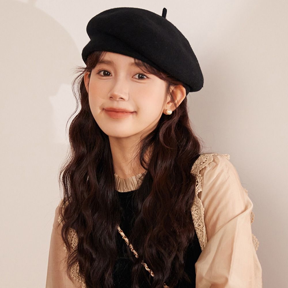 Autumn Winter Warm Wool Berets – Beret French Wool recenzja i cena